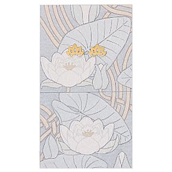 Vintage Floral Lotus Post Earrings