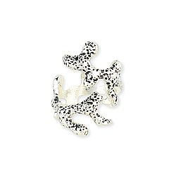 Silver Coral Branch Ring