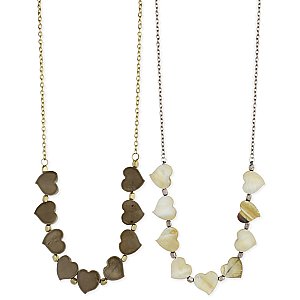 Shell Hearts Necklace