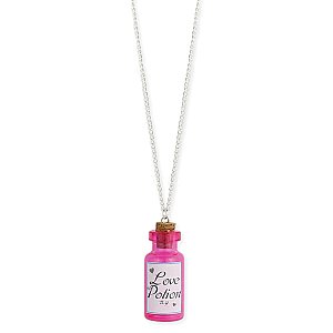 Love Potion Number 9 Bottle Necklace