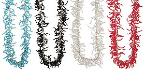 16" Seed Bead Branch Necklace