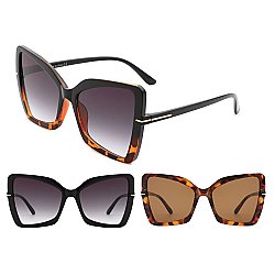Oversize Butterfly Frame Sunglasses