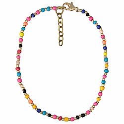 Festival of Color Bead Anklet