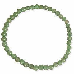Green Aventurine Stone Stretch Bracelet