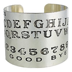 Silver Spirit Board Cuff Bracelet