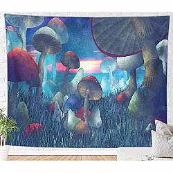 Fantasy Trip Mushroom Wall Tapestry