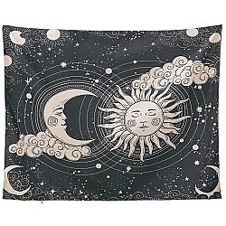 Celestial Couple Moon Sun Tapestry