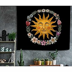 Natural Radiance Sun Floral Tapestry