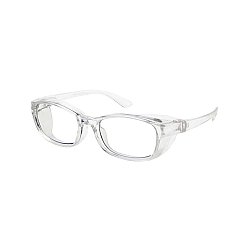 Clear Frame Side Shield Blue LIght Blocker Glasses