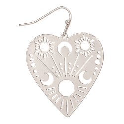Read the Signs Silver Celestial Planchette Earrings