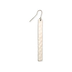 Silver City Silver Bar Hammered Earrings