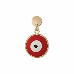 Spiritual Sophisticate Red Eye Post Earring