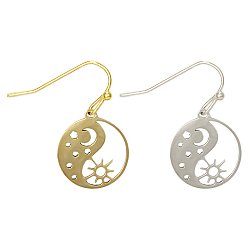 Small Yin Yang Celestial Earrings