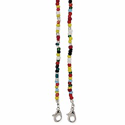 Multicolor Beaded Mask Chain