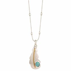 Style Guide Southwest Feather Necklace