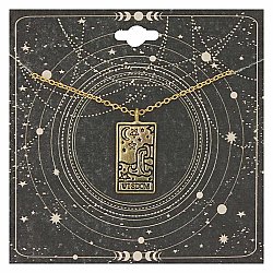 Major Arcana Gold Wisdom Tarot Necklace