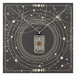 Le Soleil Sun Tarot Card Necklace