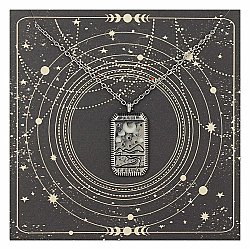 La Luna Moon Tarot Card Necklace