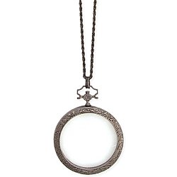 Fashion Inspector Vintage Magnifying Glass Necklace
