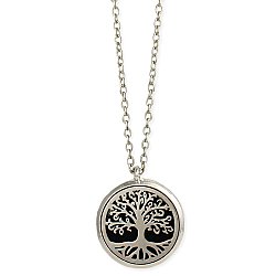 Rooted Tree Essential Oil Diffuser Necklace