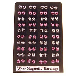 Resin Magnetic Button Earring Program