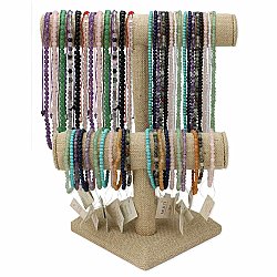 Gemstone Bead Necklaces Bracelets Display