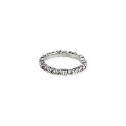 Crystal Eternity Knuckle Ring