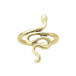 Gold Snake Slither Wrap Ring