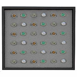 Silver & Stone Rings Tray