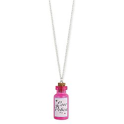 Love Potion Number 9 Bottle Necklace