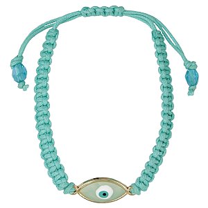 Eye on Fashion Turquoise Pull Bracelet