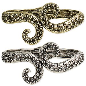 From the Deep Octopus Tentacle Cuff Bracelet