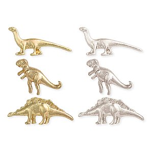 Jurassic Adventure Set of 3 Dinosaur Post Earrings