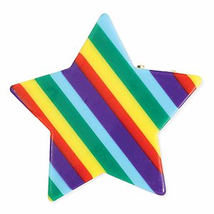 Rainbow Brights Star Hair Clip