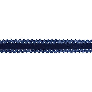 Blue Velvet Crochet Choker