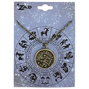 Gold Zodiac Charm Necklace