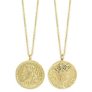 Ancient Finds Coin Pendant Necklace