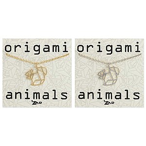 Origami Animals Squirrel Necklace