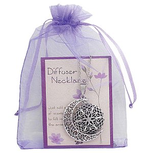 Diffuser Necklace in Chiffon Bag
