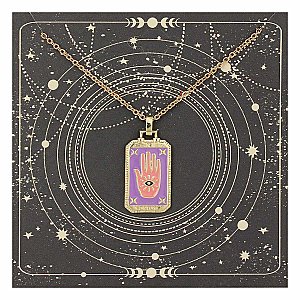 Good Fortune Tarot Card Necklace
