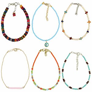 Assorted Fashion Anklets