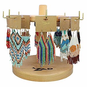 Seed Bead Earring Spinning Display - 48 pcs