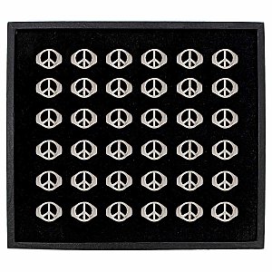 Wide Peace Sign Rings Tray