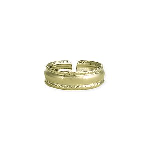 Gold Adjustable Band Toe Ring