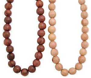 120 pcs 42" 12mm Wood Bead Necklace