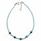 Cool Looks Turquoise Eye Bead Anklet