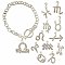 Rhinestone Zodiac Toggle Bracelet Set of 24