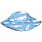 Blue Skies Print Bucket Hat