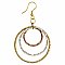 Mix it Up Mixed Metal Round Layer Earring