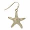 Tidal Finds Silver Starfish Earrings
